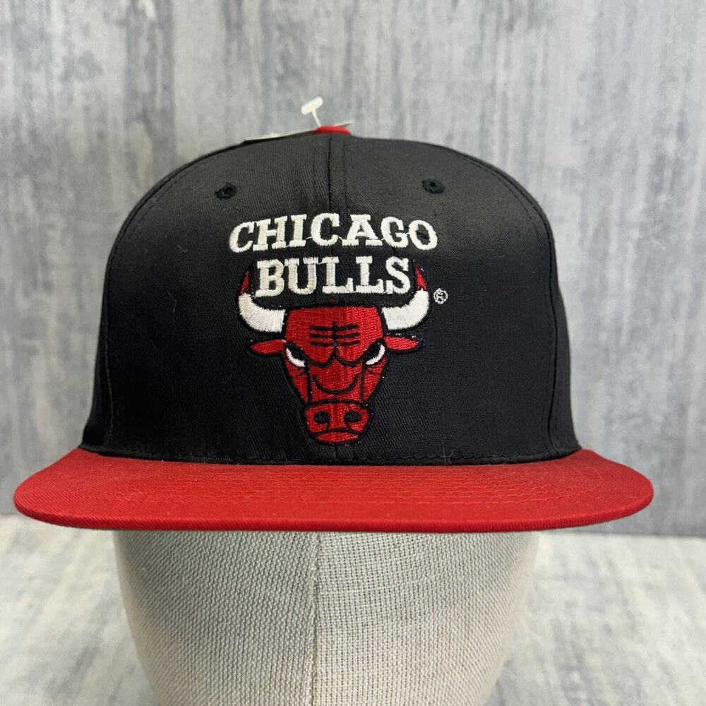 Chicago Bulls AJD Cotton New With Tags NWT SnapBack Vtg Hat Cap